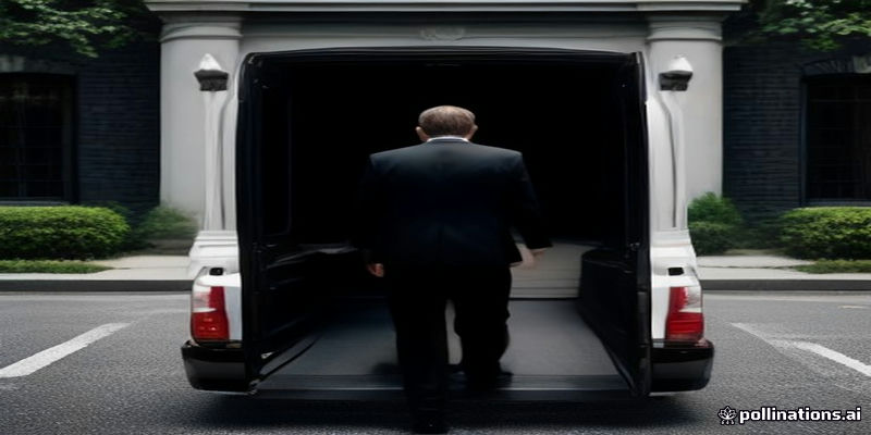 Chauffeur opening the rear door of a sedan