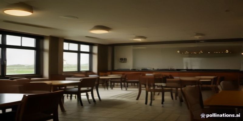 Clubhouse restaurant after a round of golf
