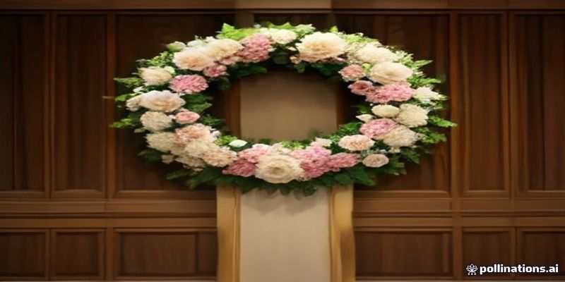 행사장 축하화환