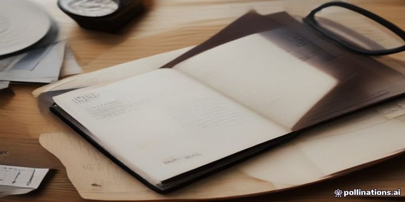 Passport and travel documents on a table